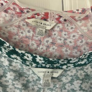 2 Lucky Brand T-Shirts
